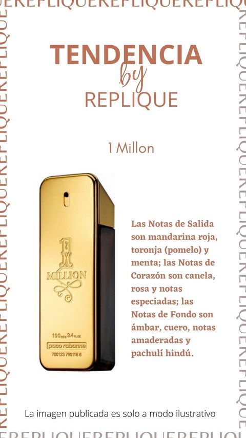 Replique Fragancias 1 Millon Masculino