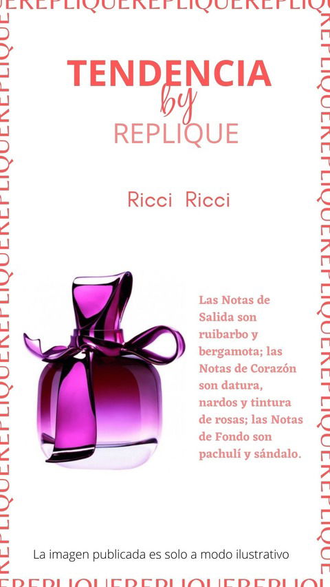 Replique Fragancias Ricci Ricci