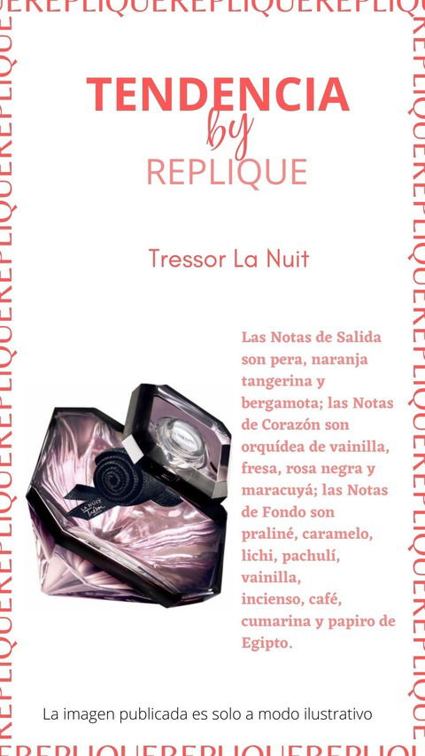 Replique Fragancias Tressor la Nuit