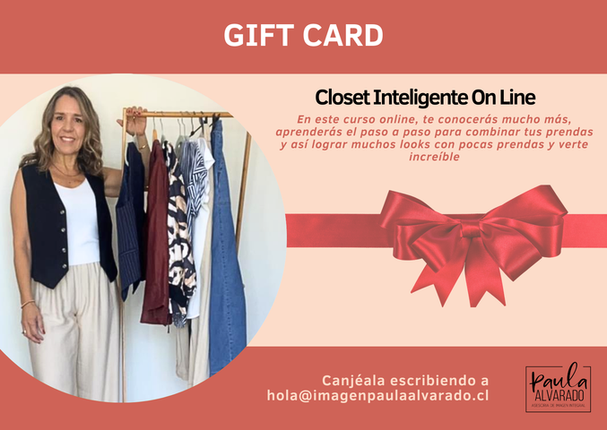 GIFT CARD: CLOSET INTELIGENTE ON LINE