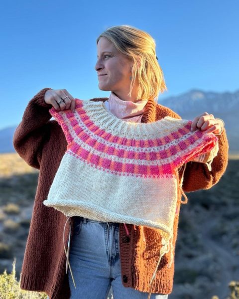 Sweater Aurora + Colorwork