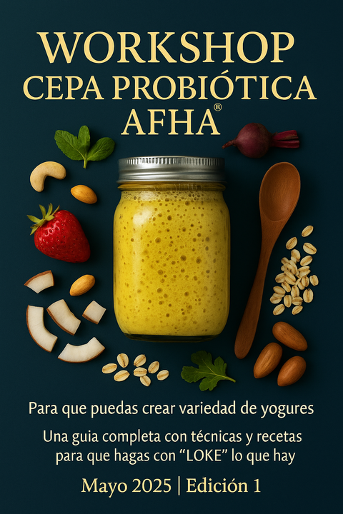 Workshop EN VIVO Cepa Probiótica AFHA® (queda grabado)
