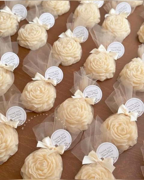  Mini Velas Artesanales por Mayor para Souvenirs