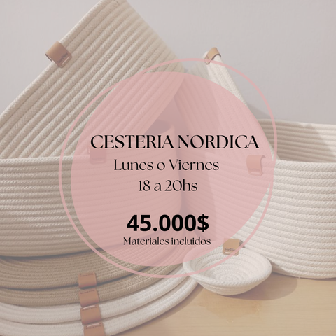 Taller de Cesteria - Mensual
