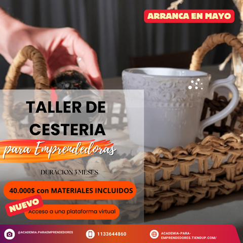 Taller de Cestería que Vende