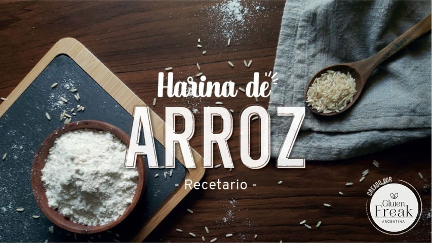 Recetario Harina de arroz