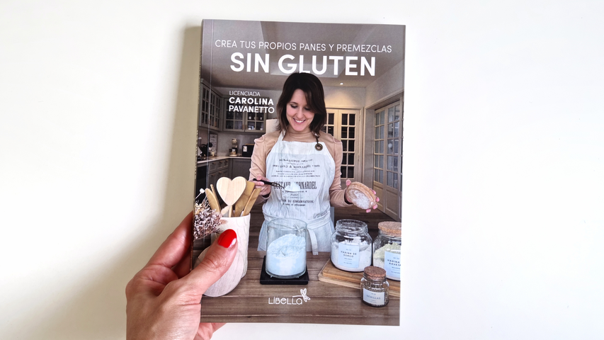 LIBRO: CREA TUS PROPIOS PANES Y PREMEZCLAS SIN GLUTEN