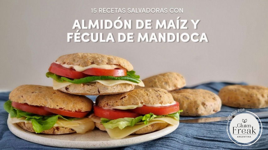 Recetario Almidón de maíz y Fécula de mandioca