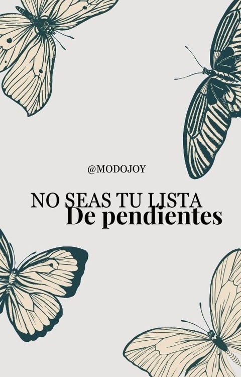 No seas tus lista de pendientes