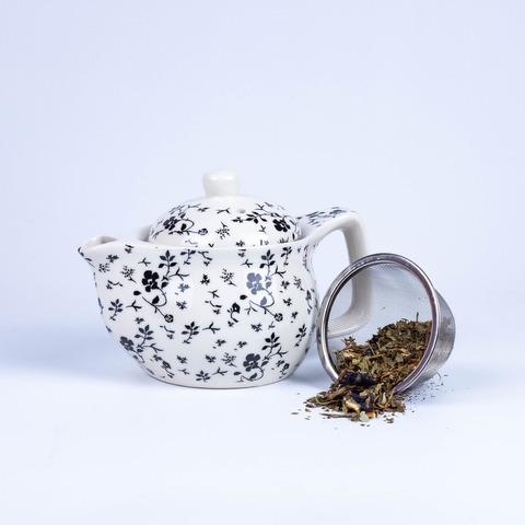 Tetera de flores B&N