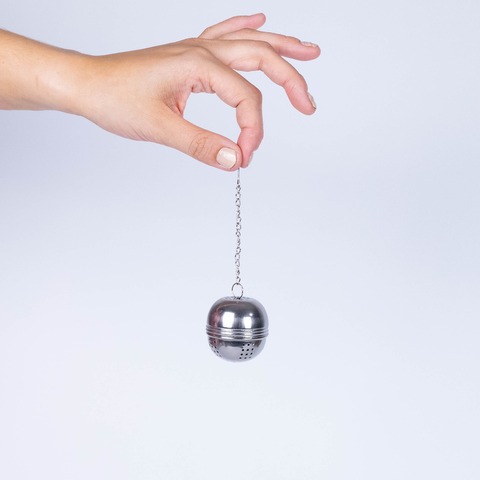 Infusor bolita de metal
