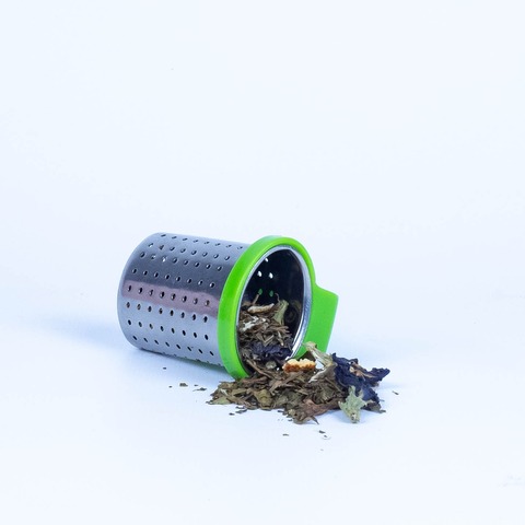 Infusor de metal enganchado