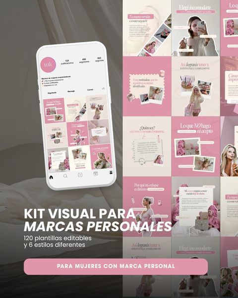 KIT VISUAL PARA MARCAS PERSONALES