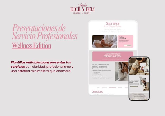 Presentaciones de Servicios – Wellness Edition