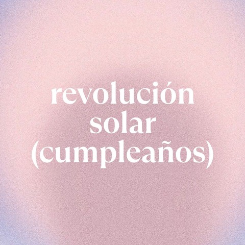 Revolución Solar (cumpleaños)