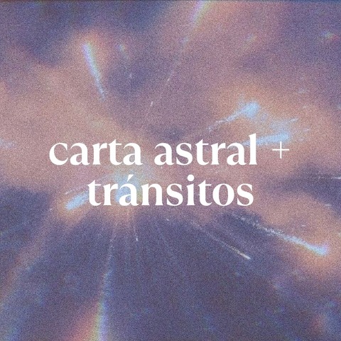 Carta Astral + Tránsitos