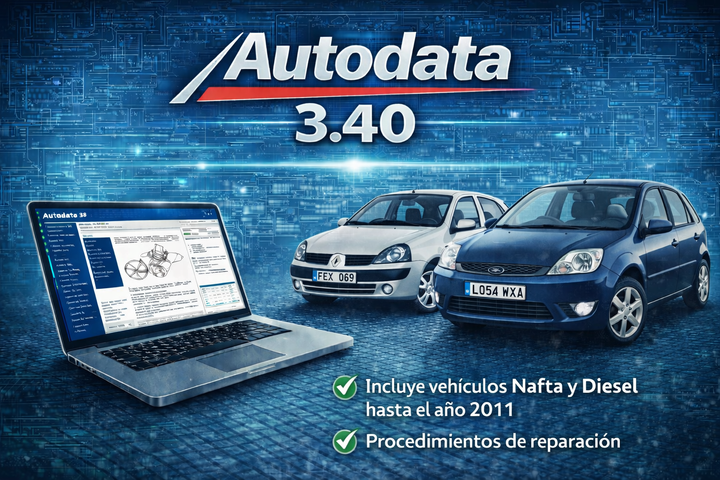 Autodata 3.40 - Biblioteca de información técnica