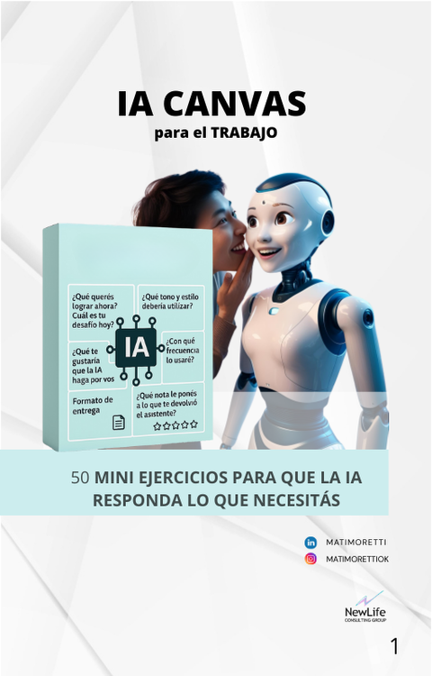 Aprende a Hablar con la IA - Canvas para el Trabajo