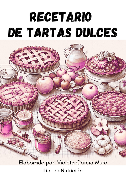 Recetario de Tartas Dulces