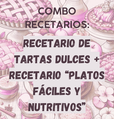 COMBO: Recetarios