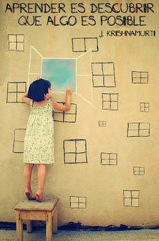 Aprender es un acto de valentía