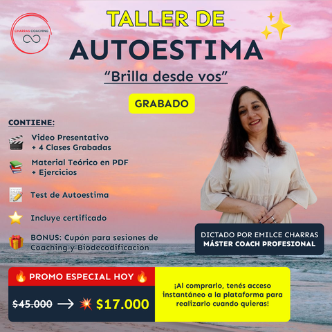 Taller Autoestima: Brilla desde Vos