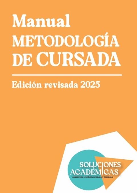 Manual E-book METODOLOGÍA DE CURSADA