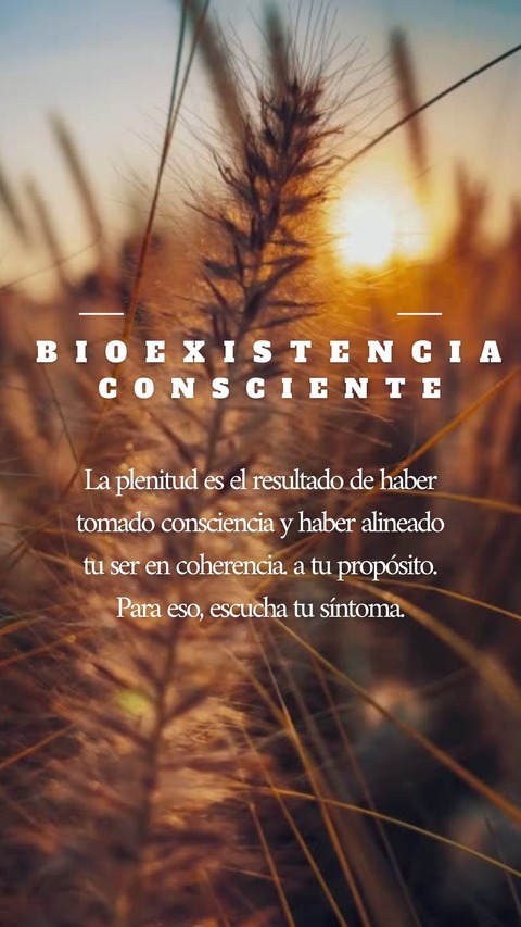 Bio transformación|Bioexistencia Consciente