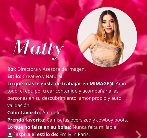 Asesoría abierta | Matty Guzmán