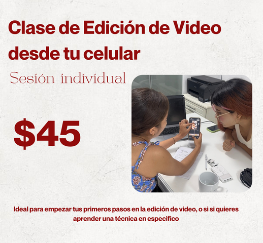Clase de Edición de Video