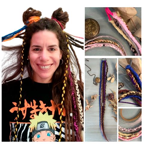 Colita Mini Rastas y Trenzas