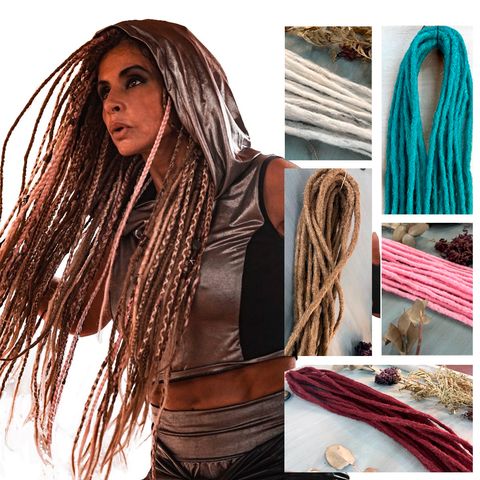 RASTAS TEMPORALES SINTETICAS DOBLES