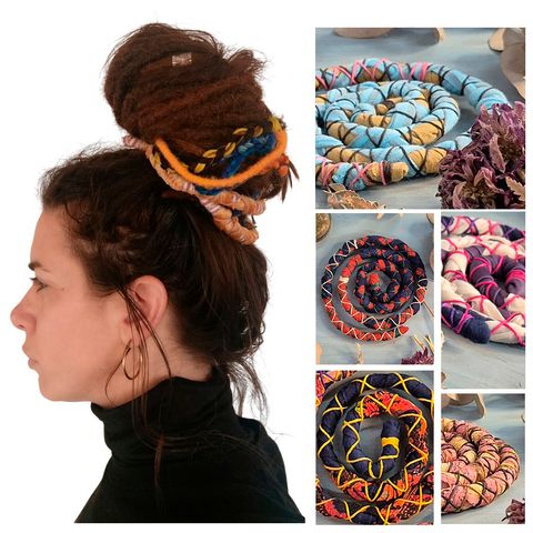Spiralocks de Tela Para Rodete