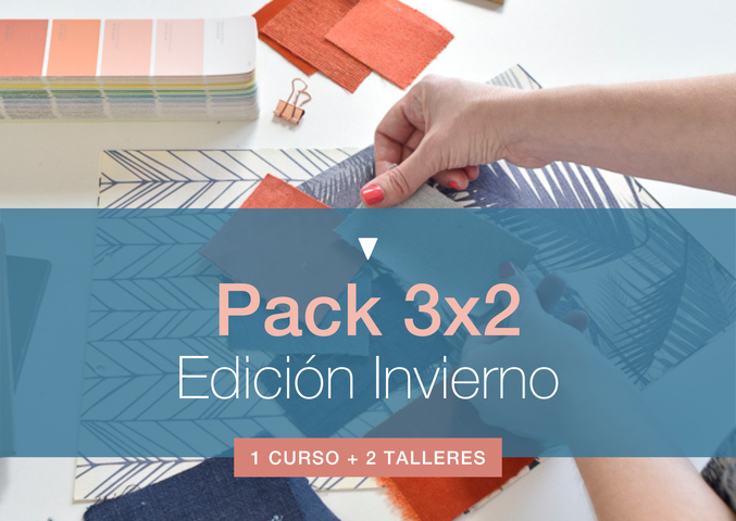 Llevate 3 cursos al precio de 2