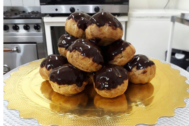 Masa bomba, profiteroles y mucho mas