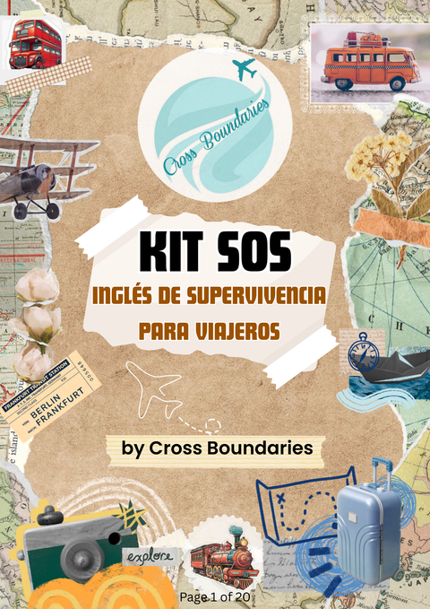KIT SOS – Inglés de supervivencia para viajeros