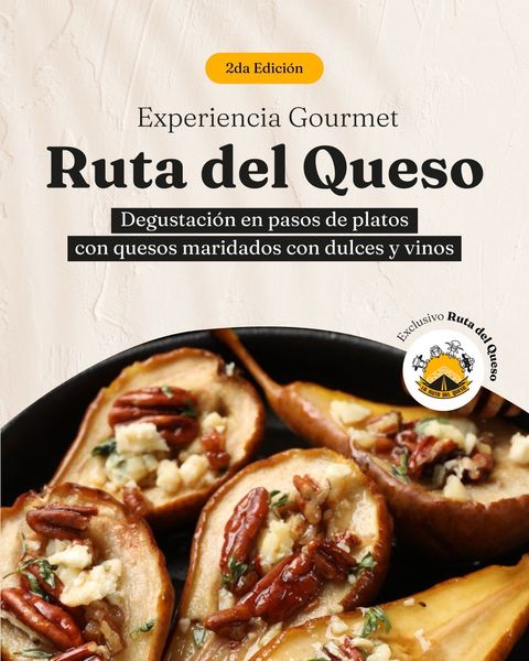 Menú en cinco pasos por la Ruta del Queso