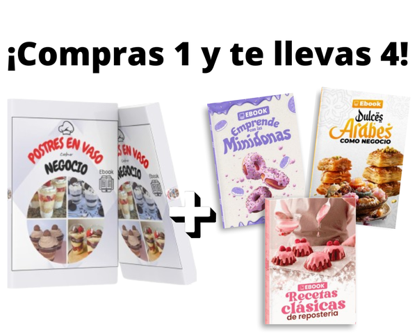 Postres en Vaso + Bonos de Regalo