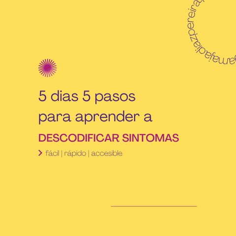5 dias 5 pasos para descodificar sintomas
