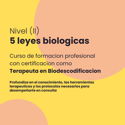 Terapeuta en Biodescodificacion