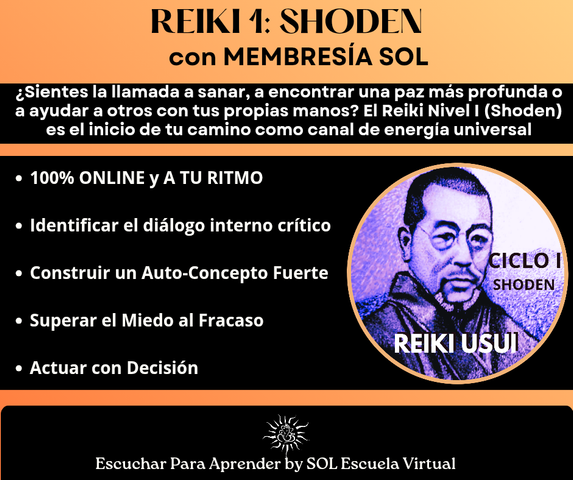 REIKI COMO CAMINO