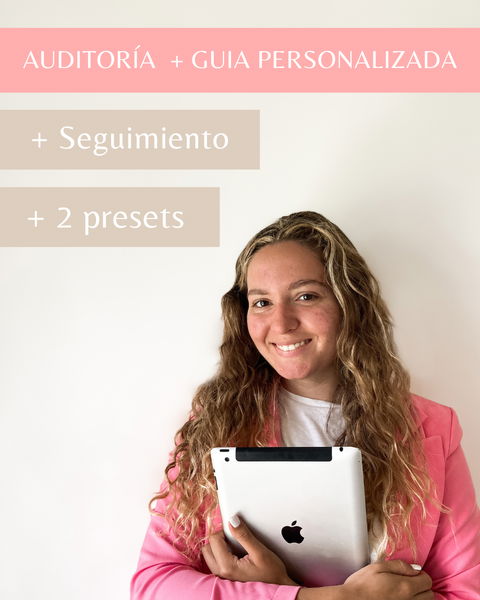 Auditoría con guia personalizada + 2 presets + seguimiento