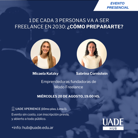 1 de cada 3 personas va a ser freelance en 2030. Como prepararte?