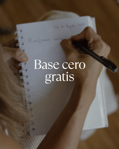 Base cero (PDF y video explicativo)