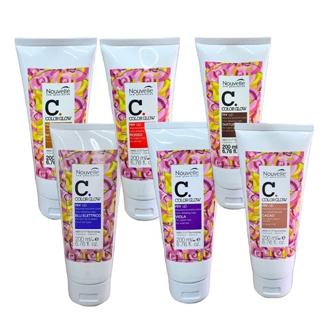 Mascarillas color glow nouvelle rev up