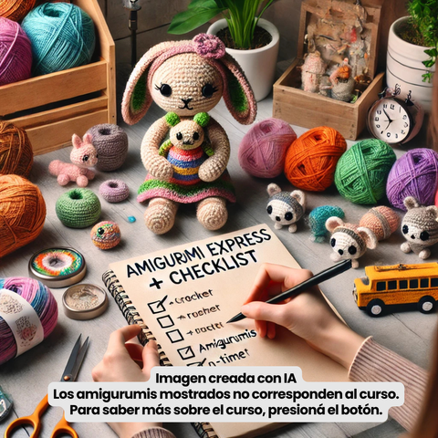 COMBO: AMIGURUMI EXPRESS + CHECKLIST