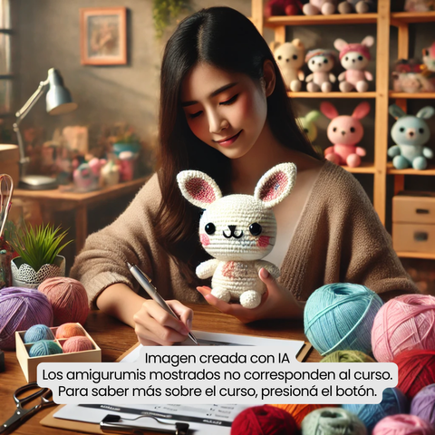 Combo Taller: Conejita Jazmin + Checklist del Amigurumi Profesional