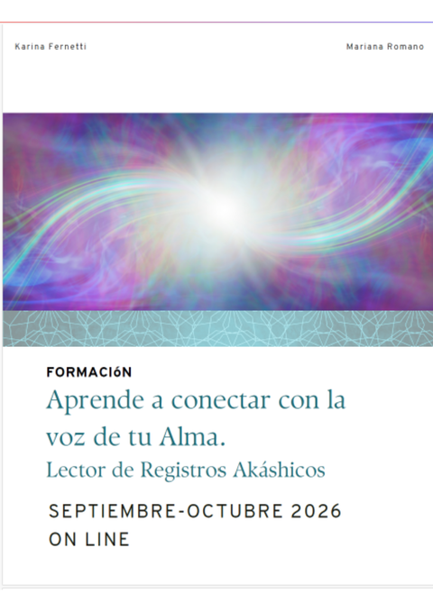 Aprende a conectar con la información de tu Alma. Formacion ON LINE