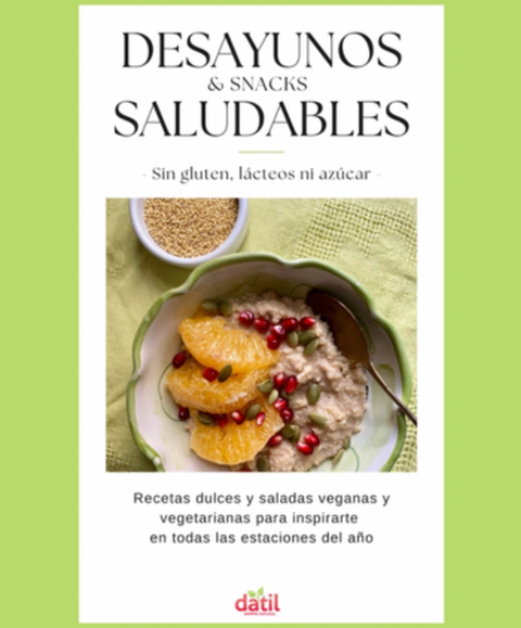 Recetario Desayunos y Snacks saludables