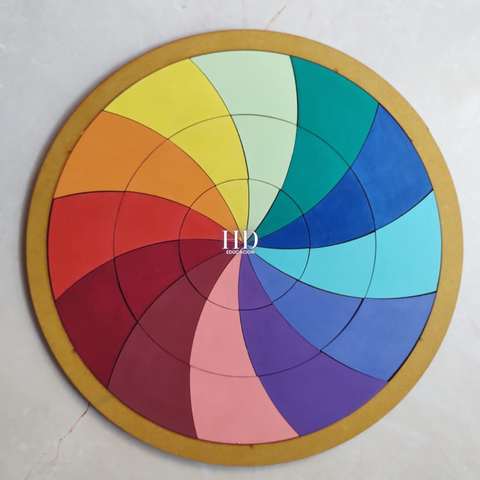 La rueda de 12 colores - 30 cm